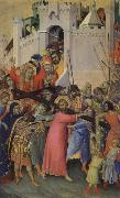 Simone Martini Jesus crucified like back china oil painting artist
